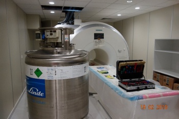 Oblastní nemocnice Trutnov – stavební úpravy pro umístění přístroje magnetické rezonance